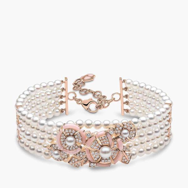 yoko london cleopatra pearl opal bracelet