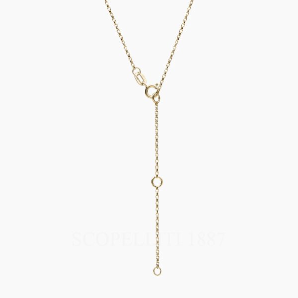 yoko london gold adjustable necklace