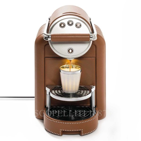 zenius decor lux coffee machine leather pigment france