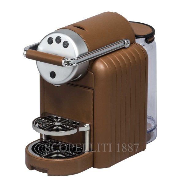zenius lines coffee machine leather pigment france