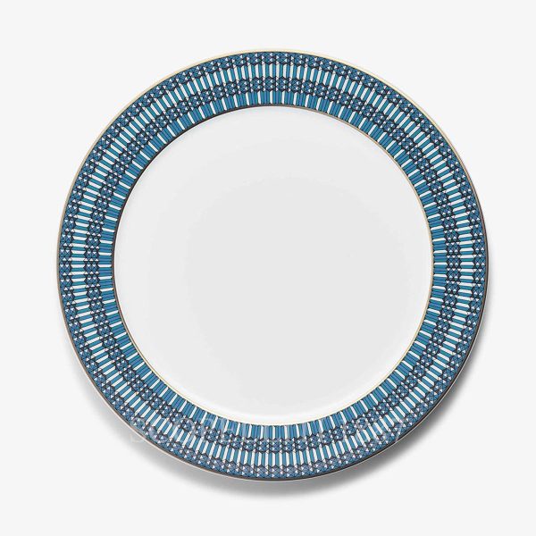 baccarat dinner plate arcadia blue collection