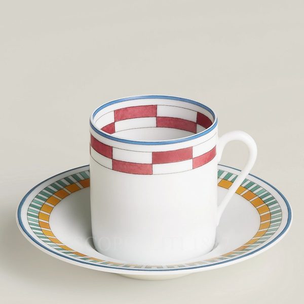 hermes en contrepoint set of 2 coffee cups n.1