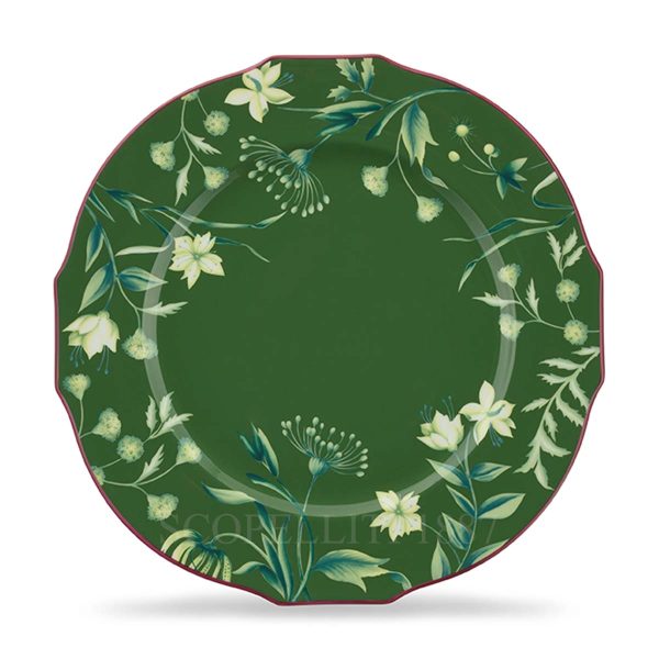 ginori 1735 florenza acanto green charger plate