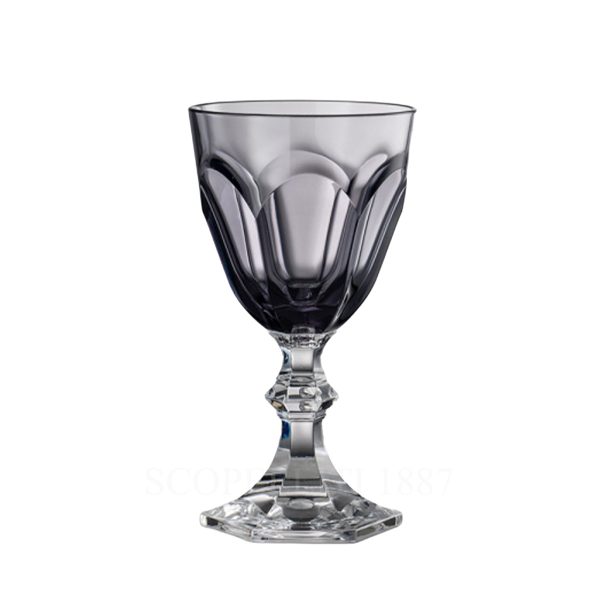 mario luca giusti dolce vita water glass grey