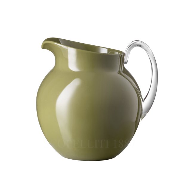 mario luca giusti pallina pitcher olive green