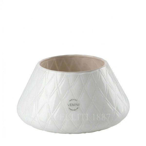 venini candleholder lele milk taupe