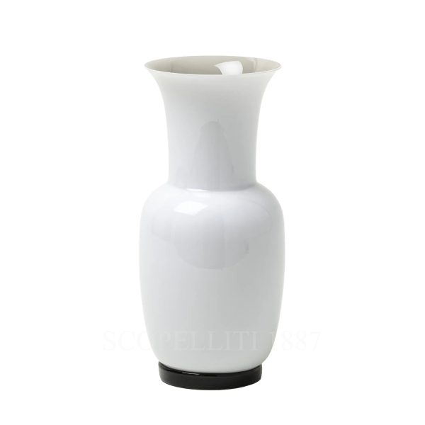 venini opalino vase milk taupe medium