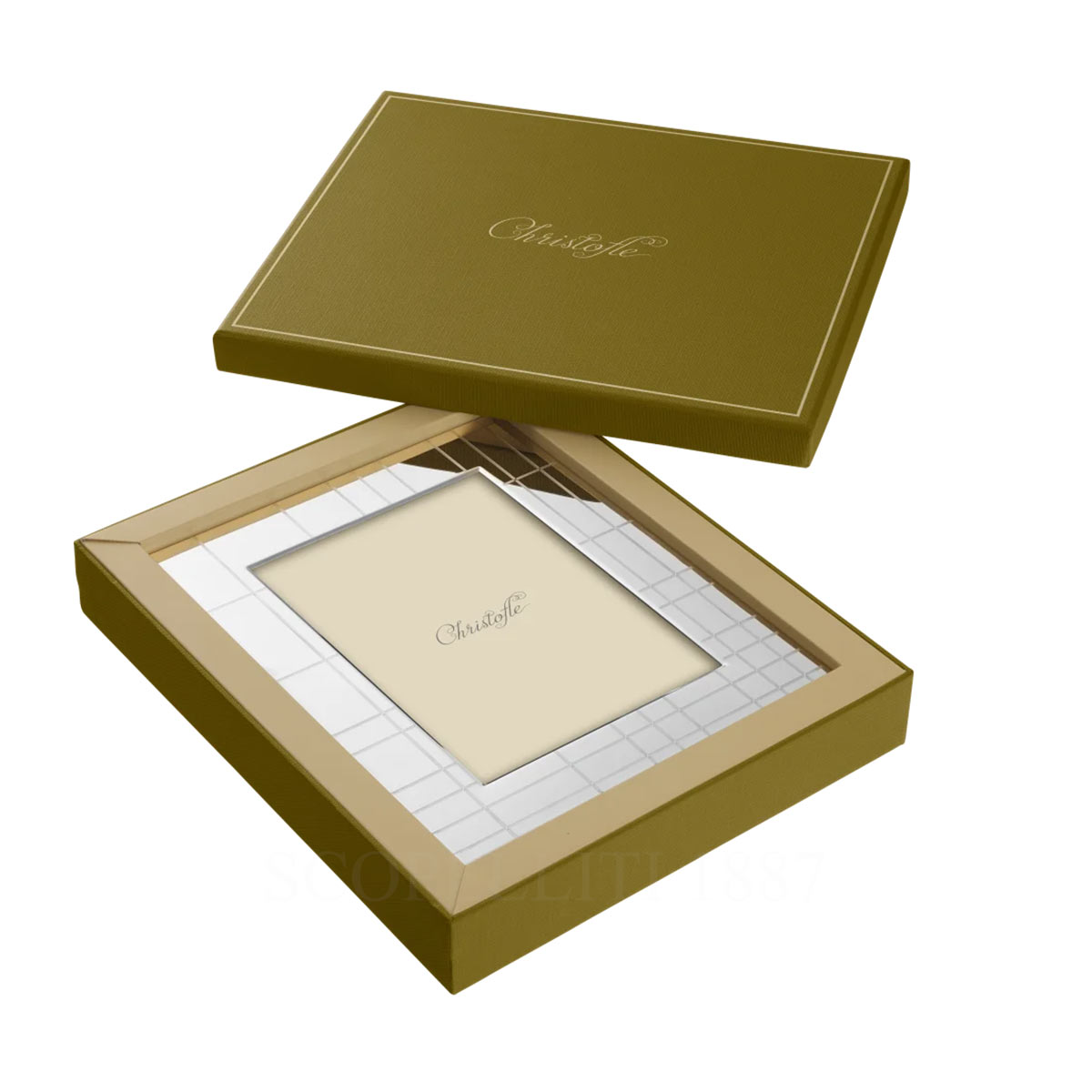 christofle graphik picture frame 13 x 18 cm