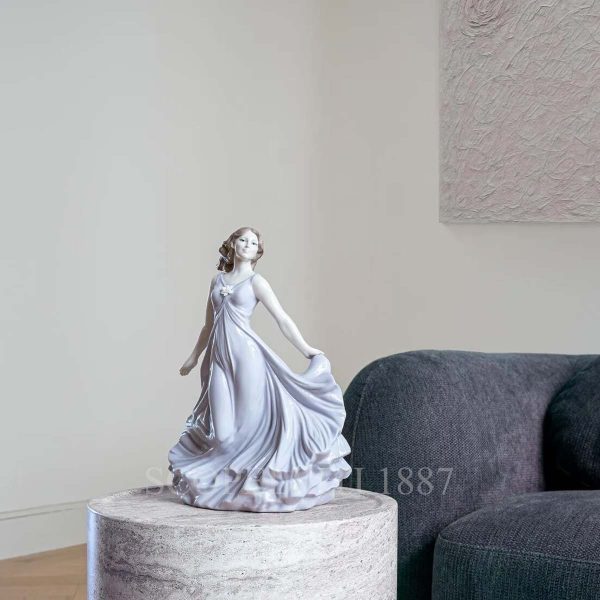 lladro figurine dancing in the wind