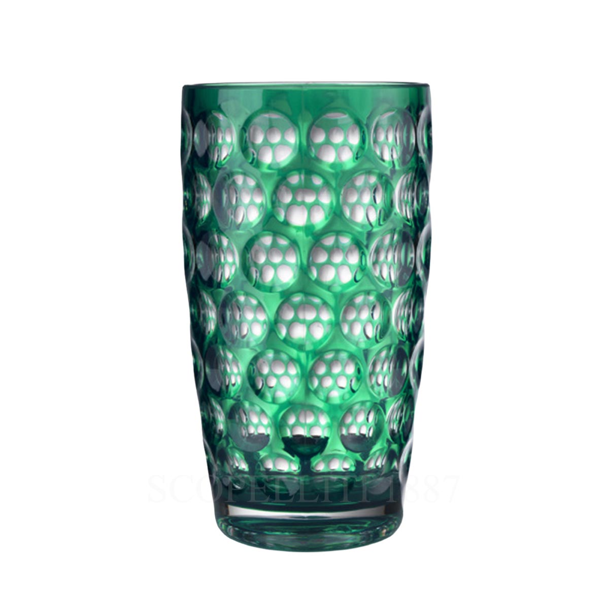 mario luca giusti lente tall acrylic highball green