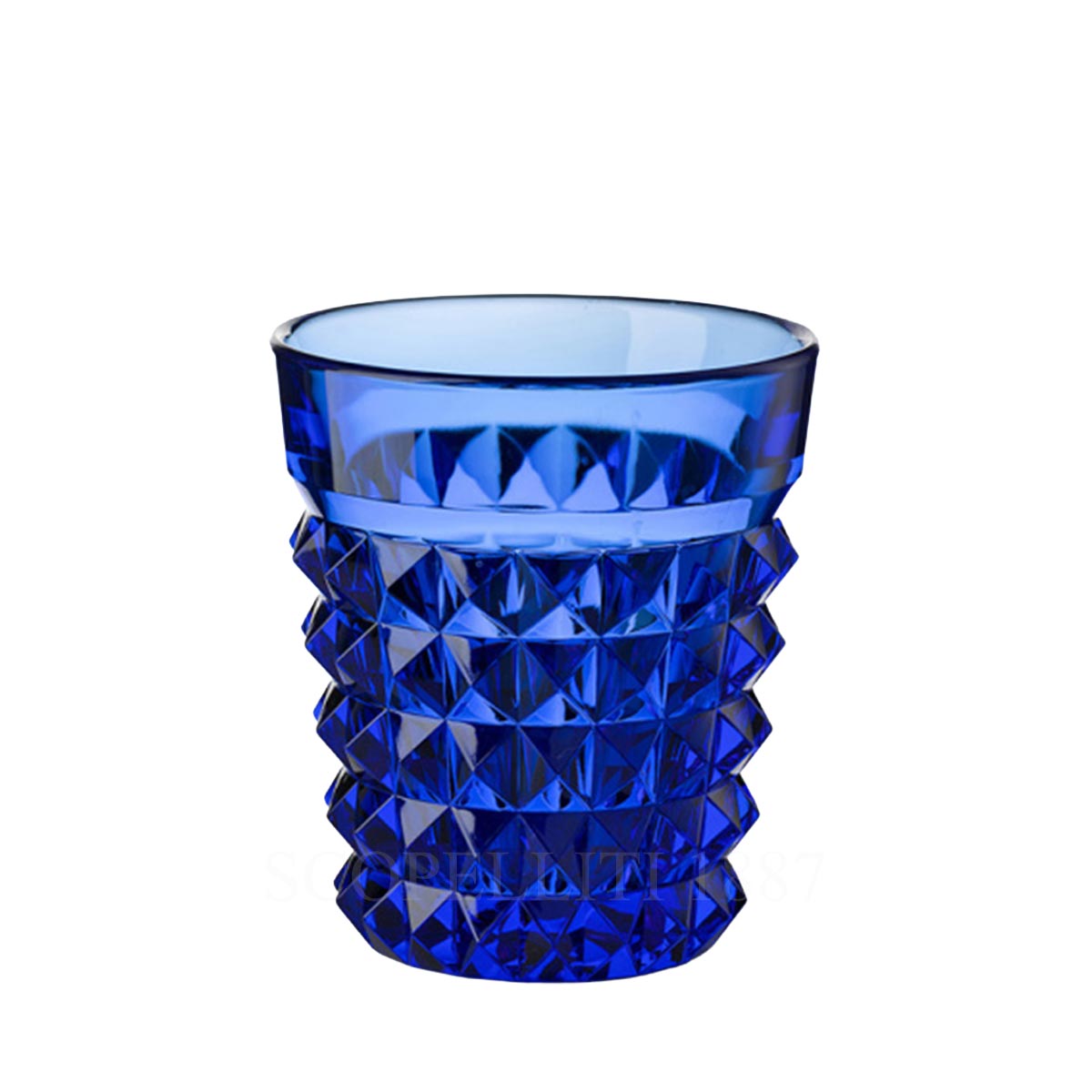 mario luca giusti palazzo drinking glass blue