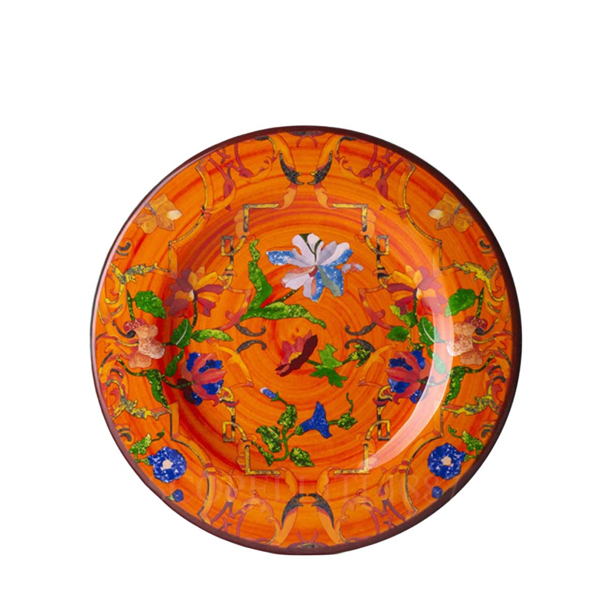 mario luca giusti pancale dessert plate orange