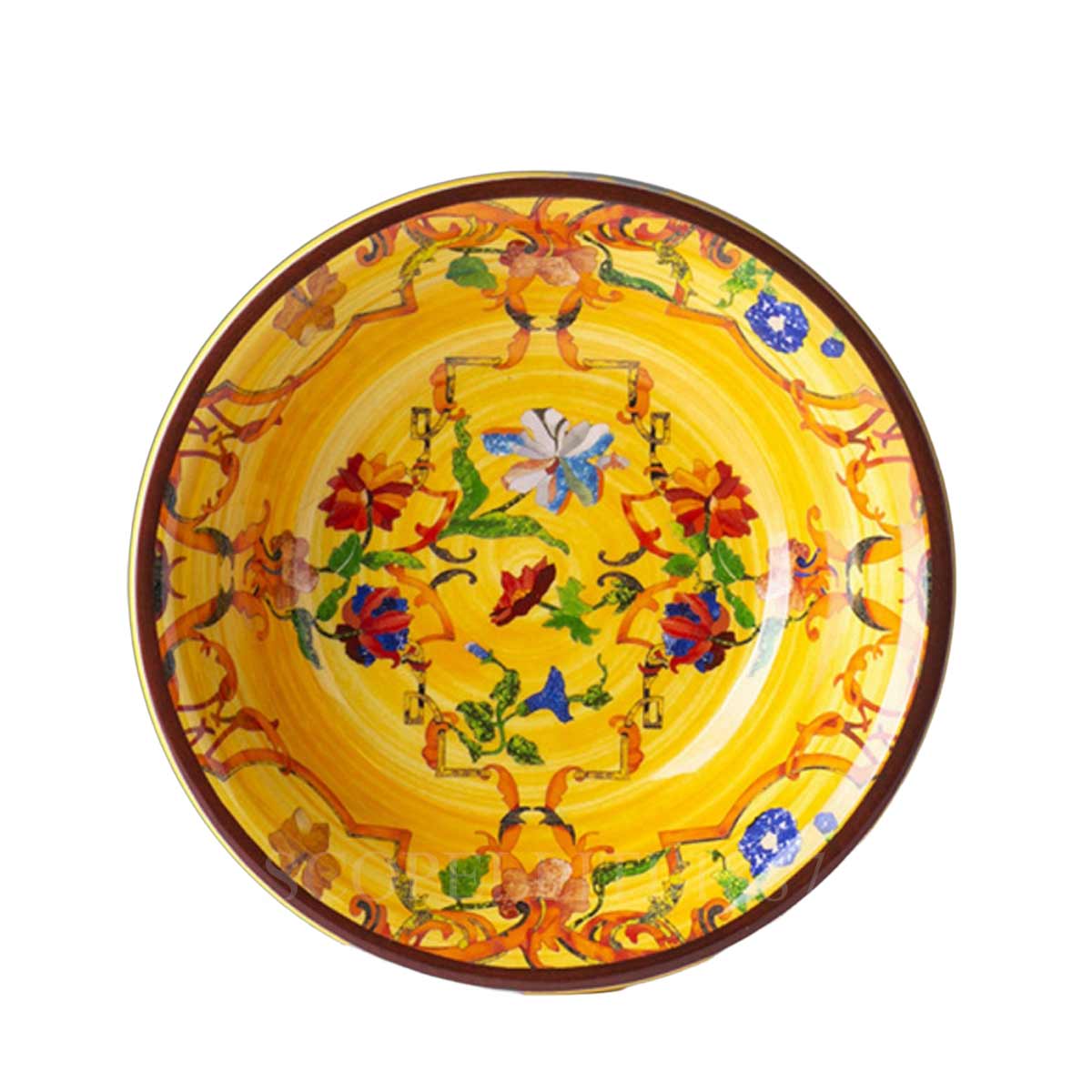 mario luca giusti pancale soup plate yellow