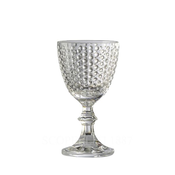 mario luca giusti panza wine glass clear