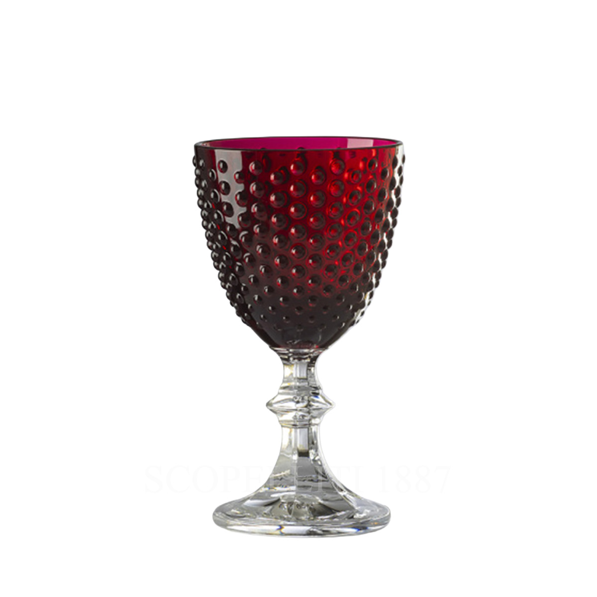 mario luca giusti panza acrylic wine glass