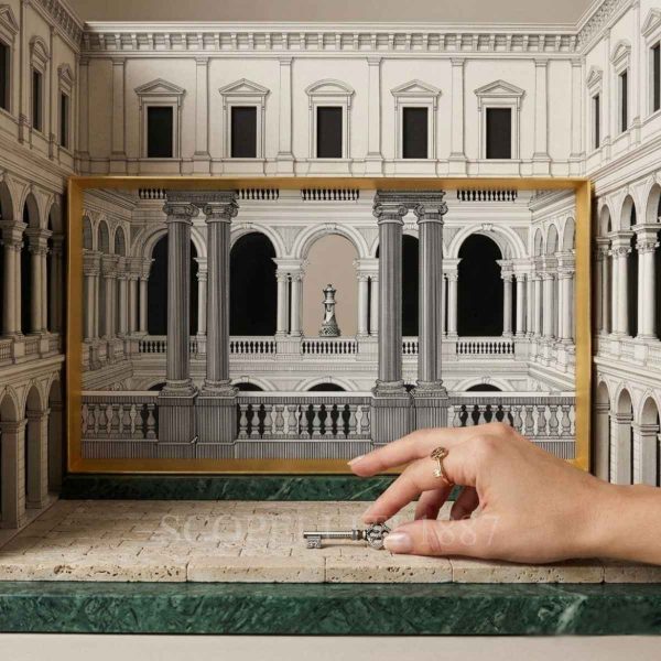 fornasetti decorative panel brera