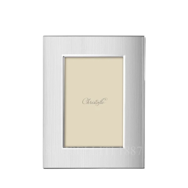 christofle america picture frame 10 x 15 cm in stainless steel