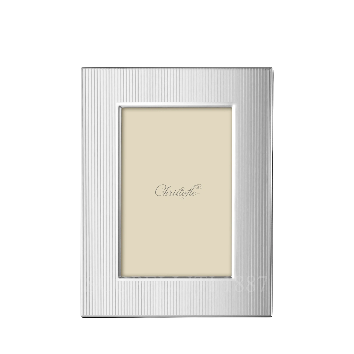christofle america picture frame 10 x 15 cm in stainless steel