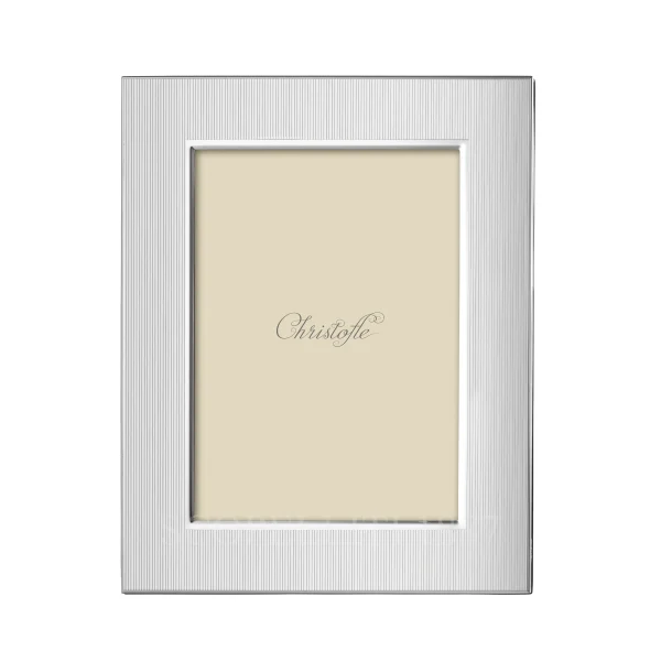 christofle america picture frame 13 x 18 cm in stainless steel