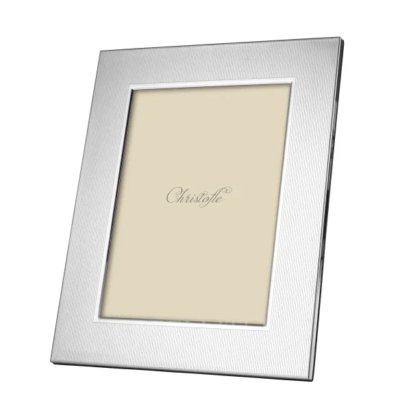 christofle america picture frame 13 x 18 cm in stainless steel