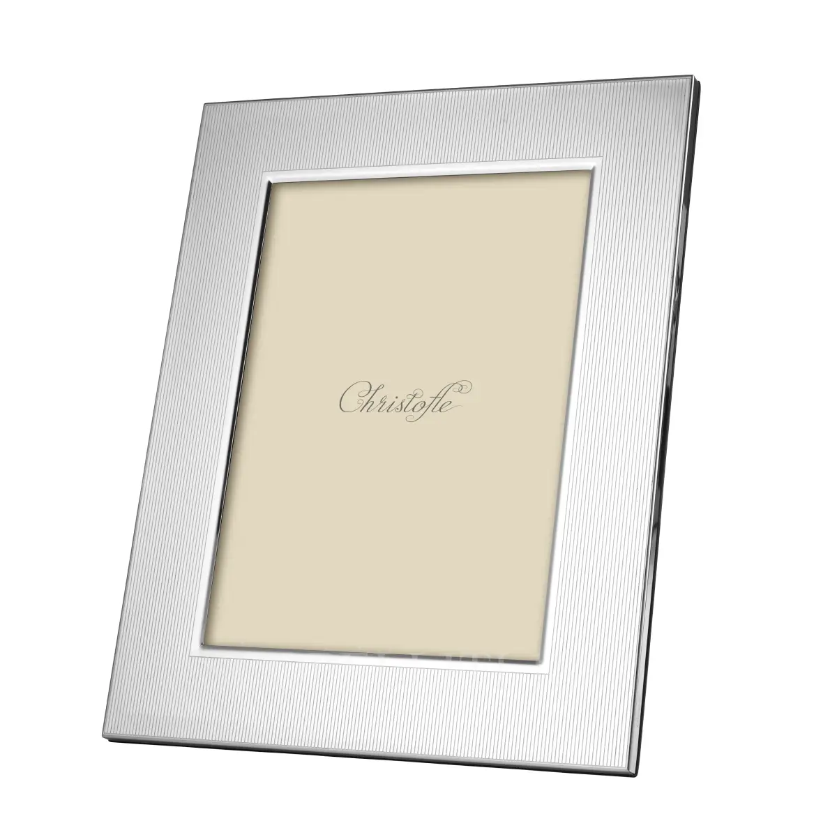 christofle america picture frame 13 x 18 cm in stainless steel