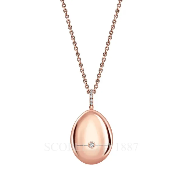 fabergé essence rainbow surprise egg pendant