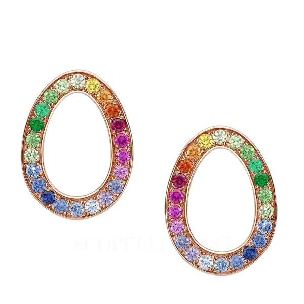fabergé mixed gemstone egg earrings