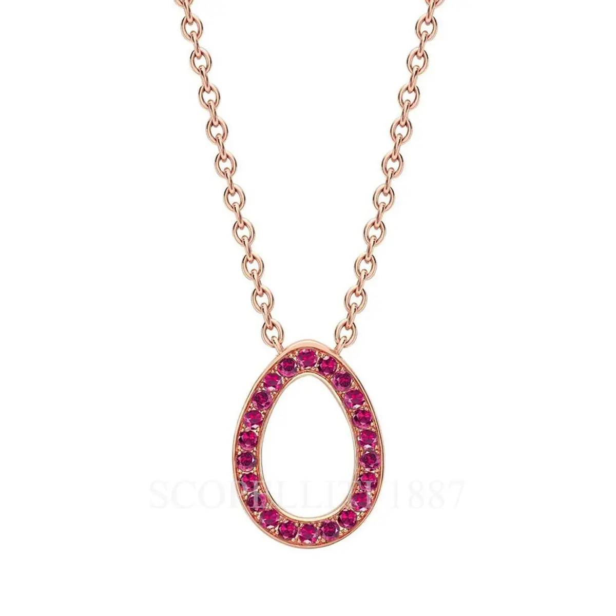 fabergé ruby egg pendant necklace sasha