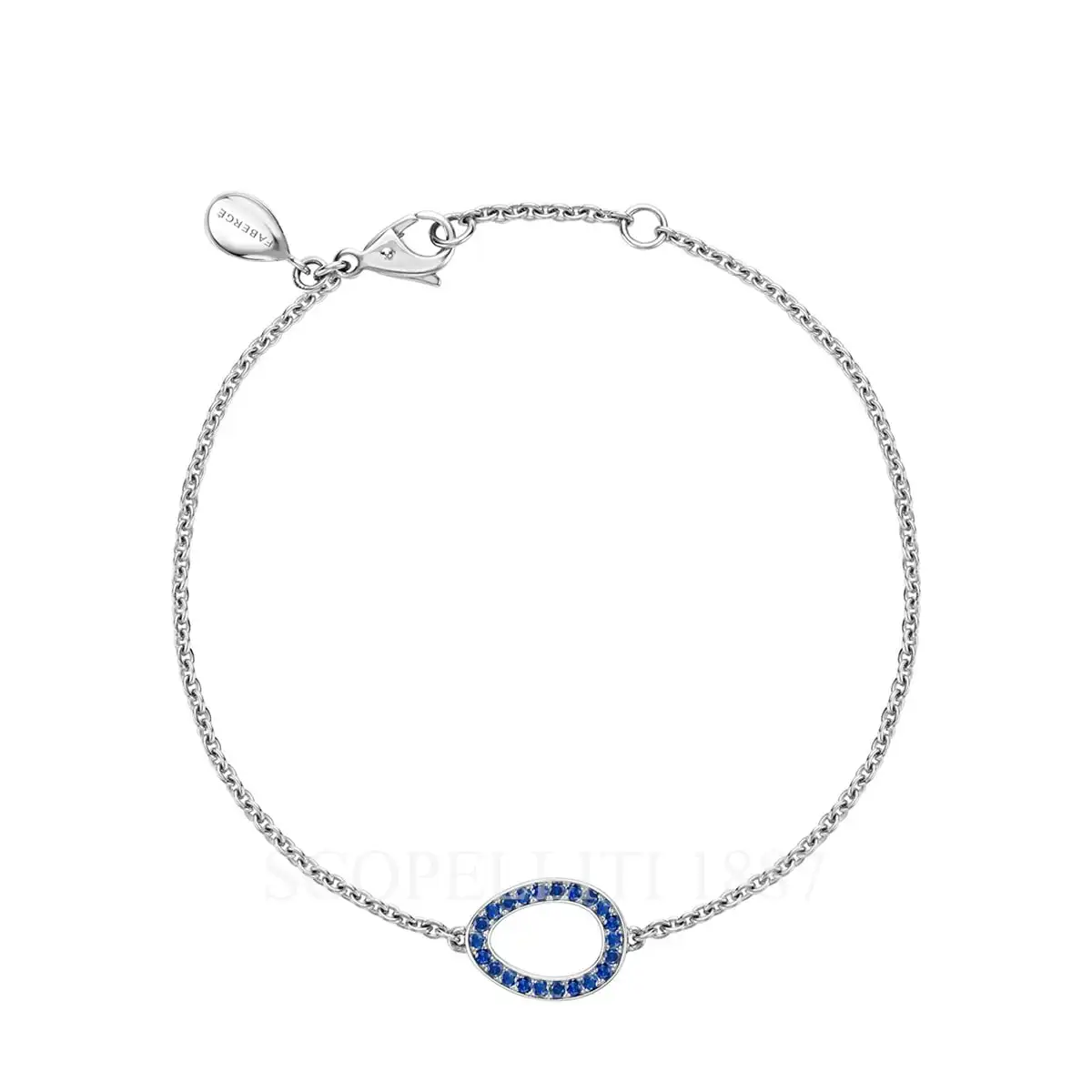 fabergé blue sapphire egg bracelet