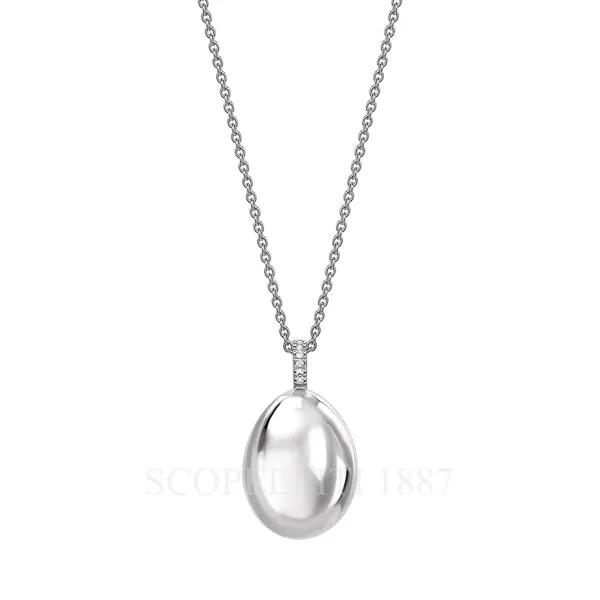 fabergé essence white gold pendant