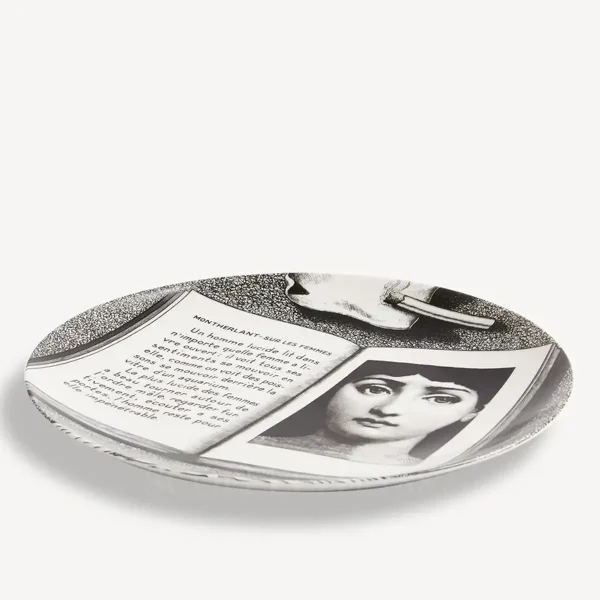 fornasetti tema e variazioni n201 wall plate
