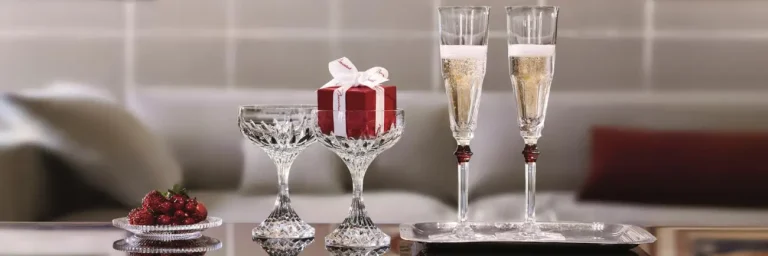 luxury crystal glassware
