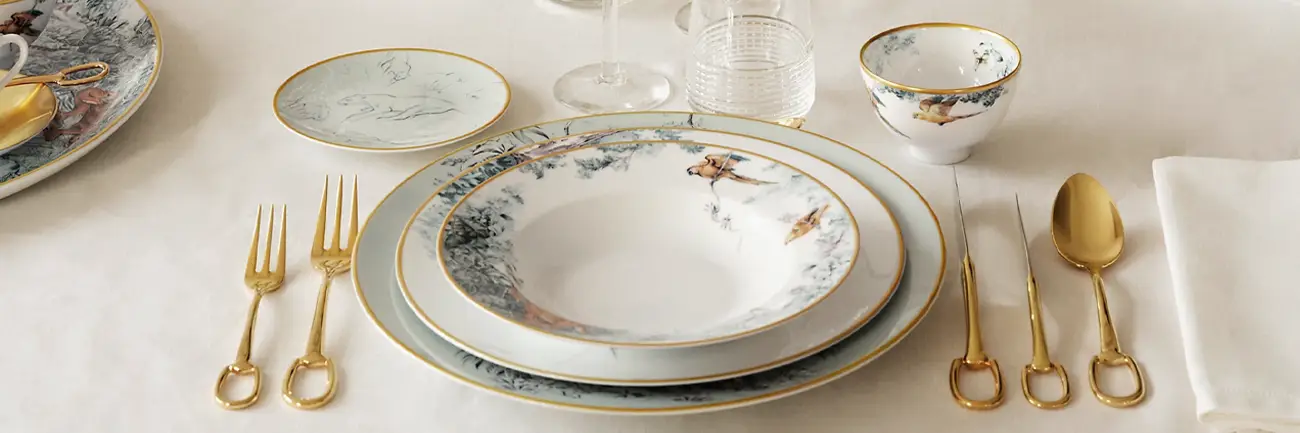 luxury tableware hermes carnets d equateur