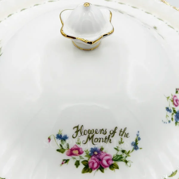 royal albert flowers of the month soup tureen