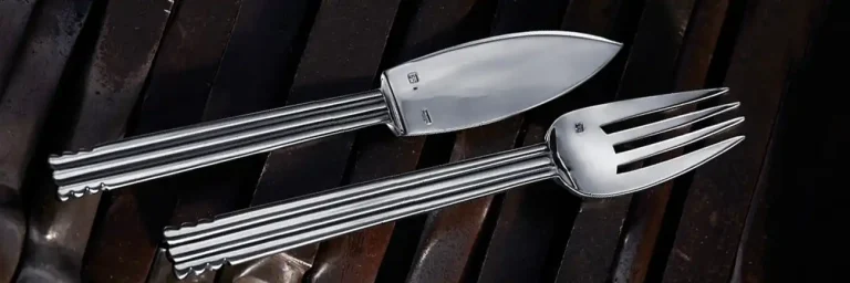 sterling silver flatware set puiforcat