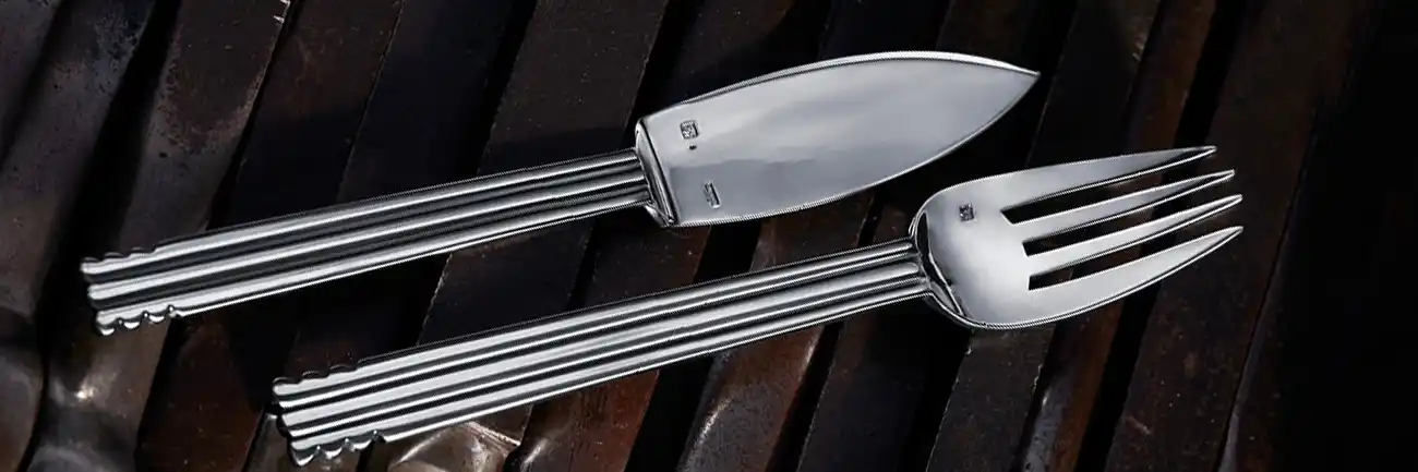 sterling silver flatware set puiforcat