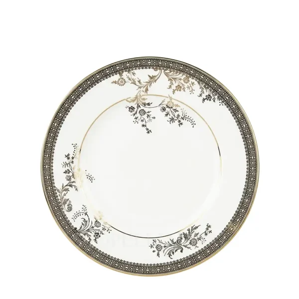 wedgwood vera wang lace gold salad plate