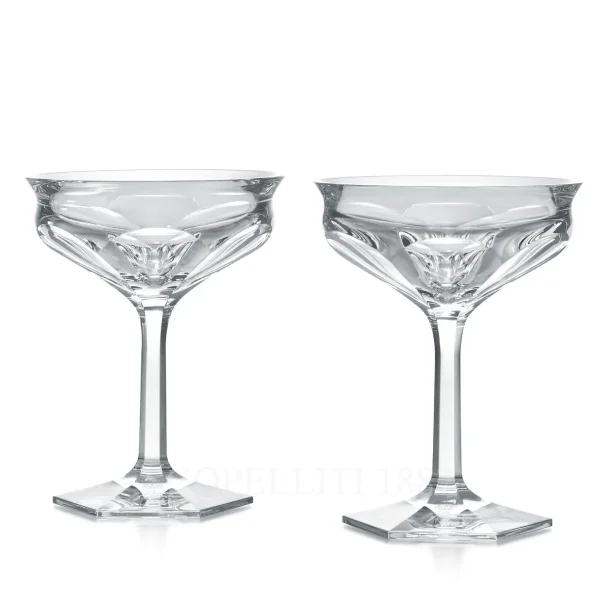 baccarat champagne coupes encore harcourt talleyrand