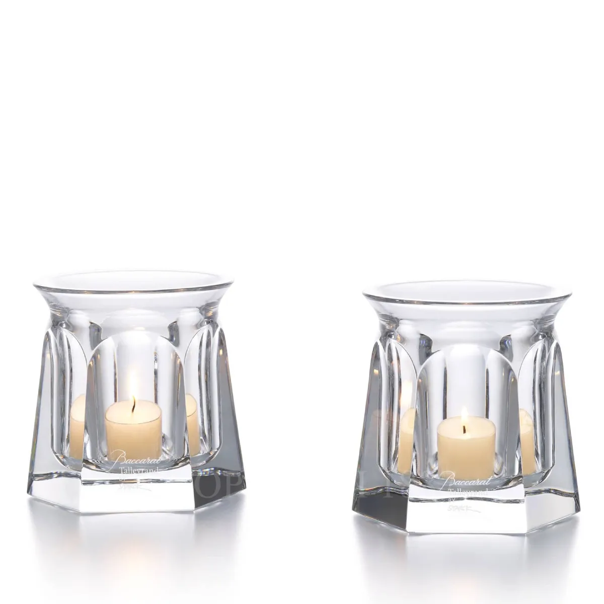 baccarat harcourt talleyrand unique votive set