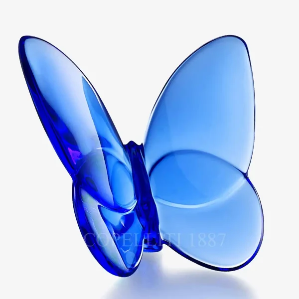 baccarat lucky butterfly blue