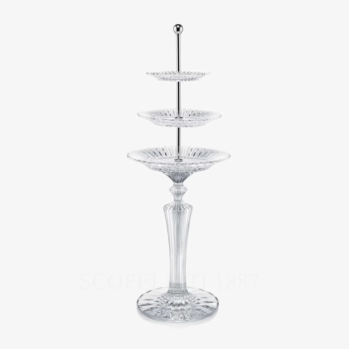 baccarat mille nuits tall pastry stand
