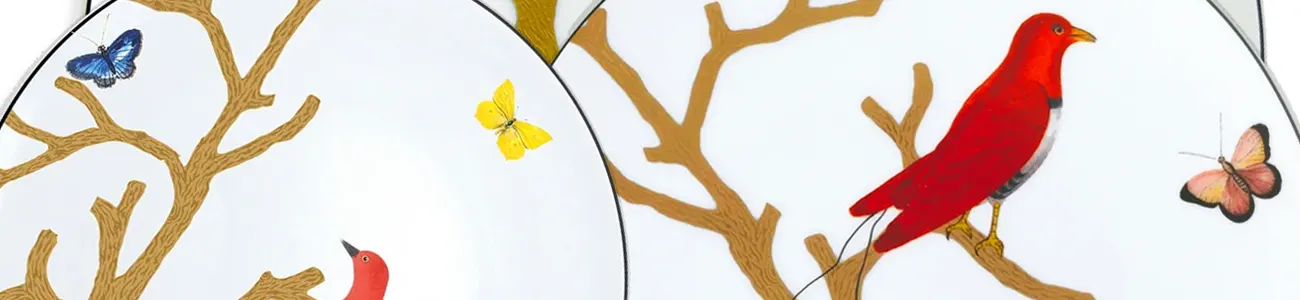 bernardaud aux oiseaux porcelain collection