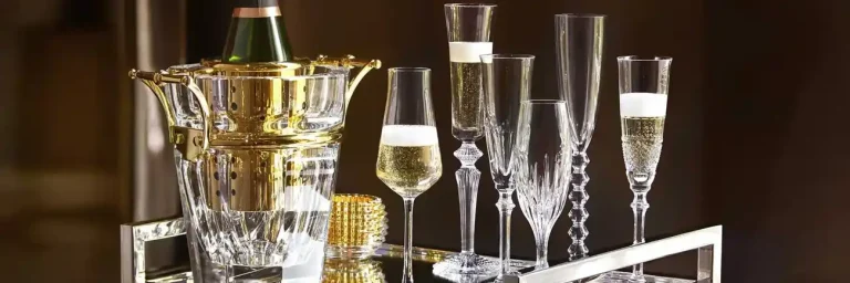 crystal champagne flutes baccarat