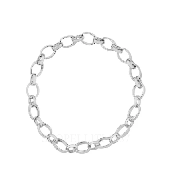 fabergé white gold charm bracelet treillage