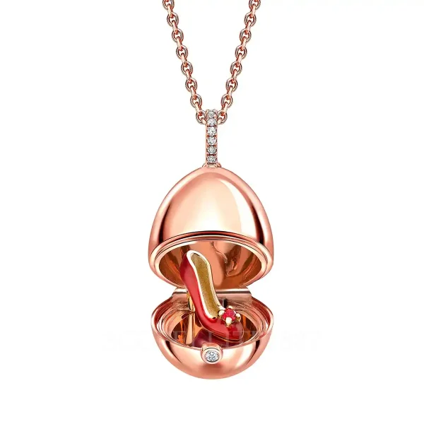 fabergé shoe surprise locket