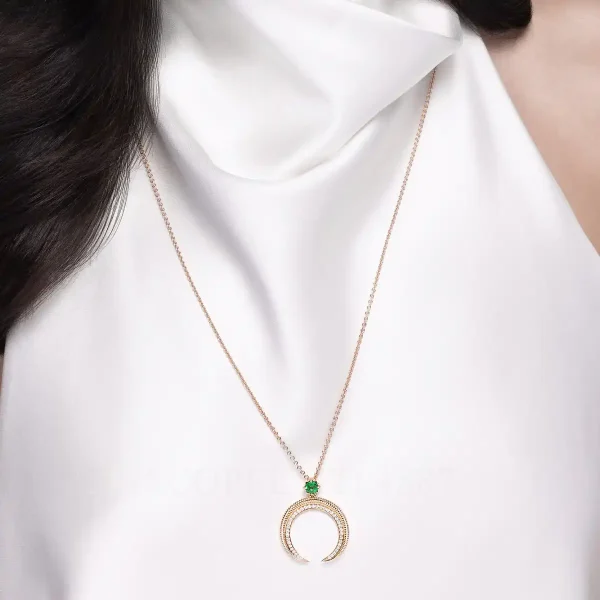 fabergé hilal emerald necklace