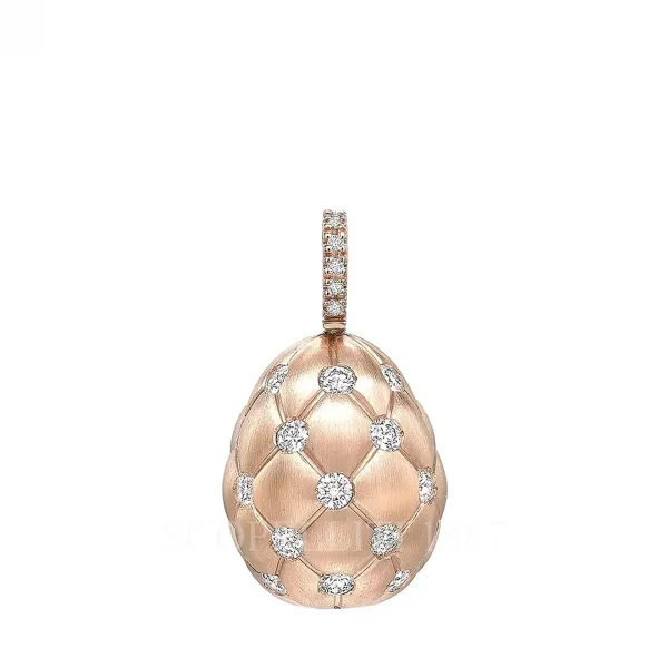 fabergé diamond egg charm treillage