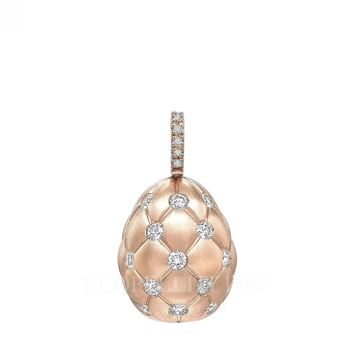 fabergé diamond egg charm treillage