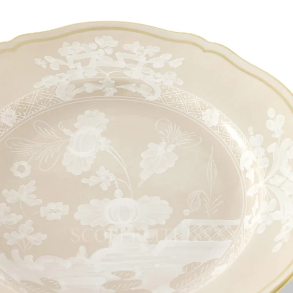 ginori 1735 oriente italiano meringa dessert plate