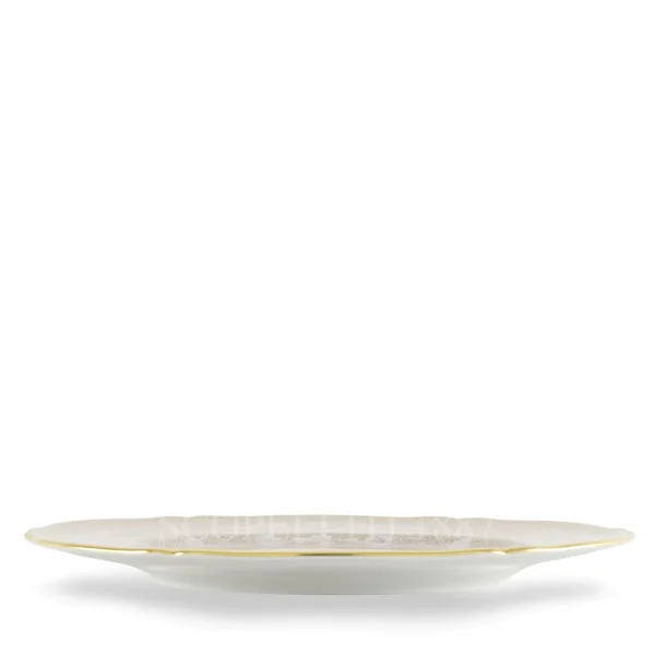 ginori 1735 oriente italiano meringa charger plate front